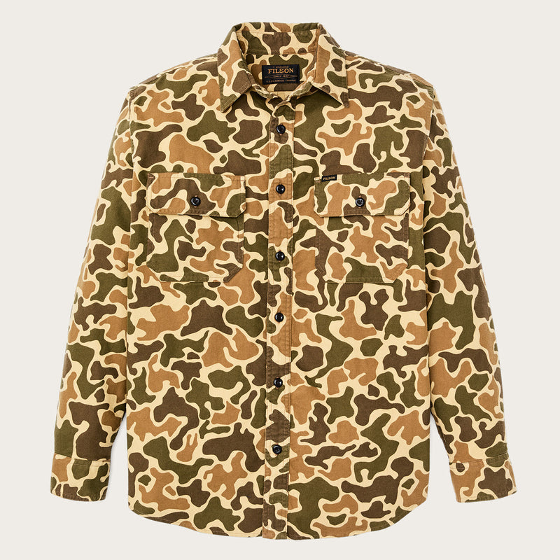 Field flannel shirt by Filson | Buckskin camo (Multicolor)