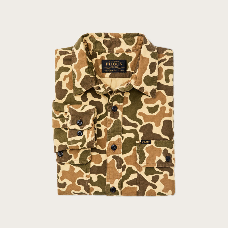 Field flannel shirt by Filson | Buckskin camo (Multicolor)