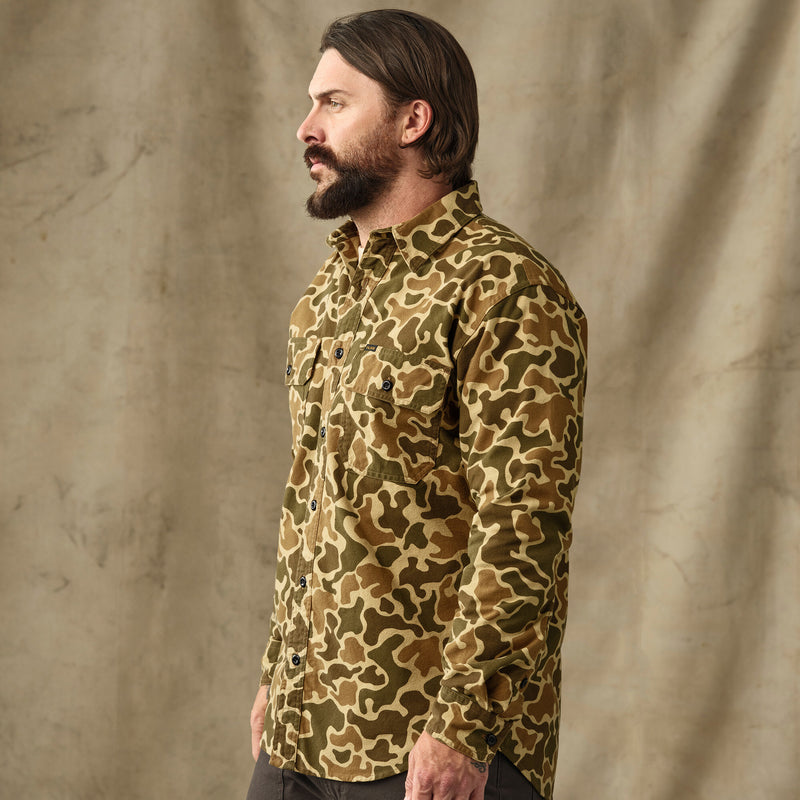 Field flannel shirt by Filson | Buckskin camo (Multicolor)