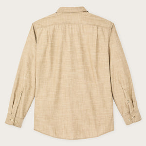 Chambray cpo shirt by Filson | Tan (Beige)