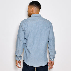 Chambray cpo shirt by Filson | Light indigo chambray (Blue)