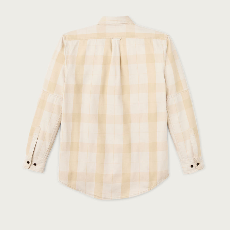 Vintage wash alaskan guide shirt by Filson | Light gray / khaki p (Yellow)