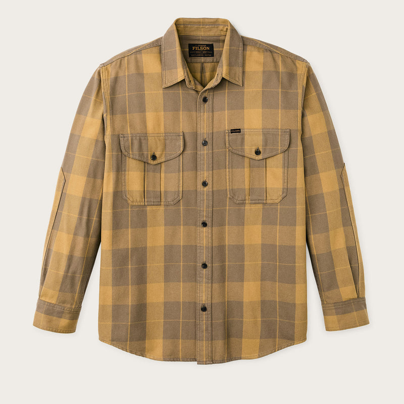 Vintage wash alaskan guide shirt by Filson | Light brown / ochre (Brown)