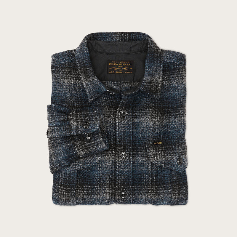 Northwest wool shirt by Filson | Blue / black / multi (Blue)