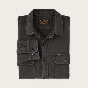 Vintage flannel work shirt by Filson | Charcoal (Black)