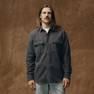 Vintage flannel work shirt by Filson | Charcoal (Black)