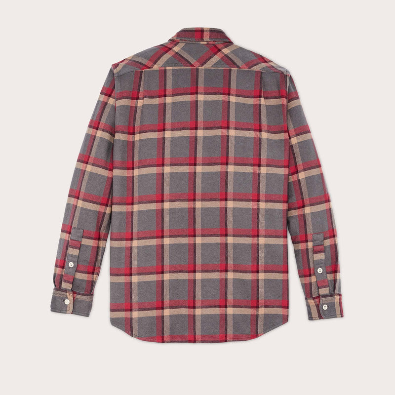 Vintage flannel work shirt by Filson | Gray / red / multi p (Multicolor)