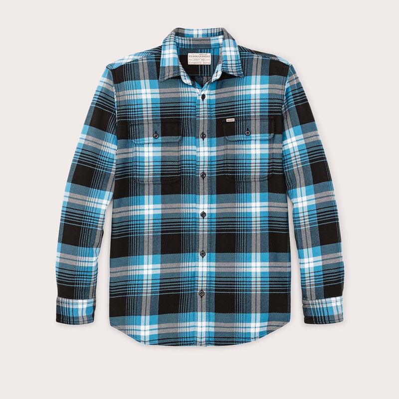 Vintage flannel work shirt by Filson | Blue / black / multi (Blue)