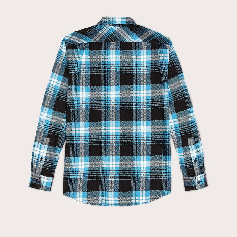 Vintage flannel work shirt by Filson | Blue / black / multi (Blue)