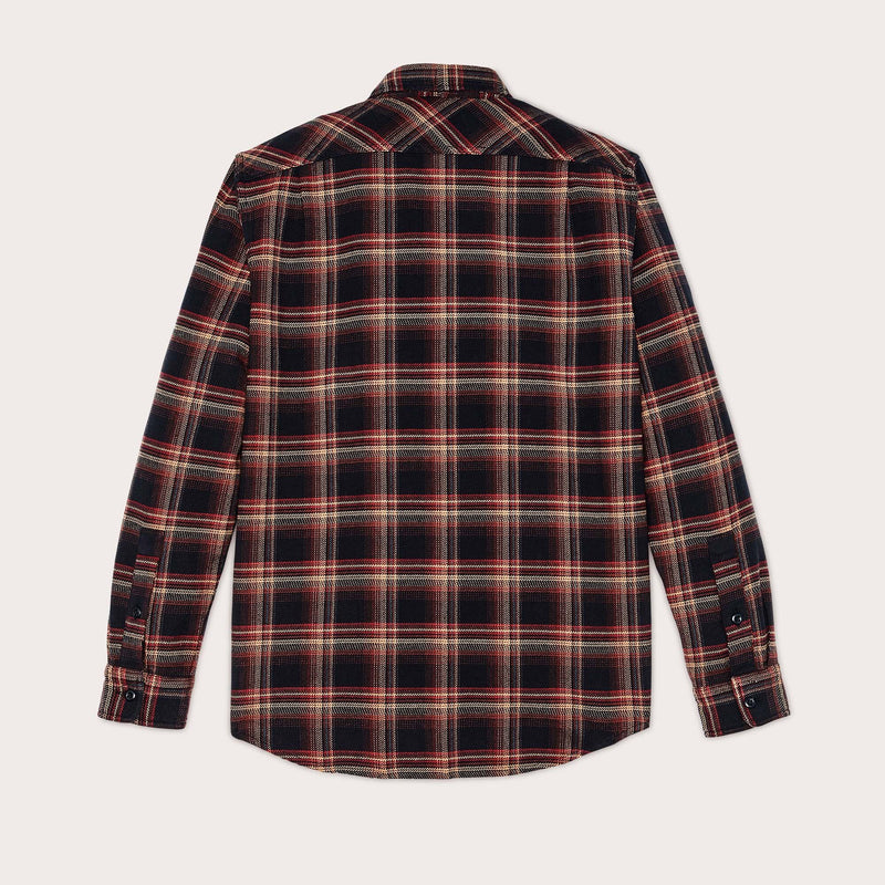 Vintage flannel work shirt by Filson | Black / rust / multi (Multicolor)