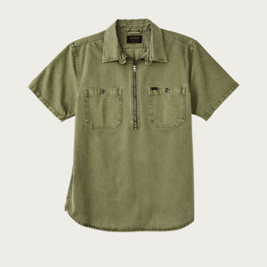 Short sleeve mechanic shirt by Filson | Moss (Green)