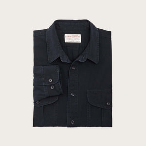 Safari cloth guide shirt by Filson | Anthracite (Blue)