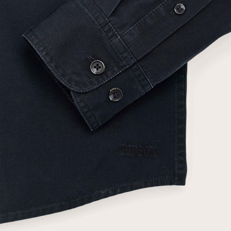 Safari cloth guide shirt by Filson | Anthracite (Blue)