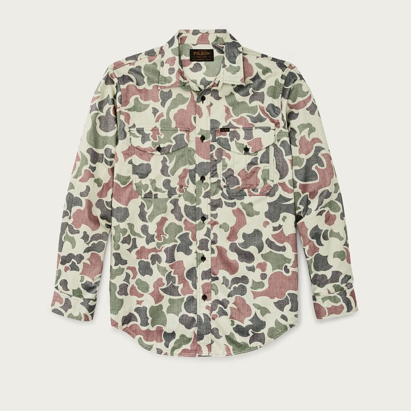 Twin lakes sport shirt by Filson | Shrub camo (Multicolor)