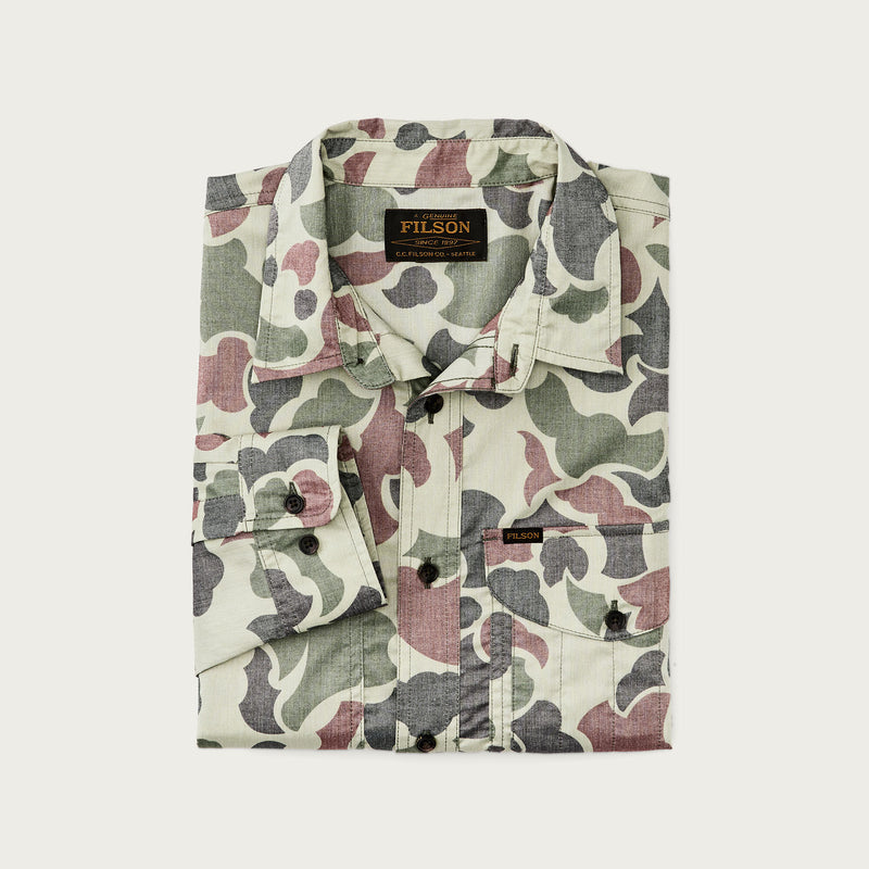 Twin lakes sport shirt by Filson | Shrub camo (Multicolor)