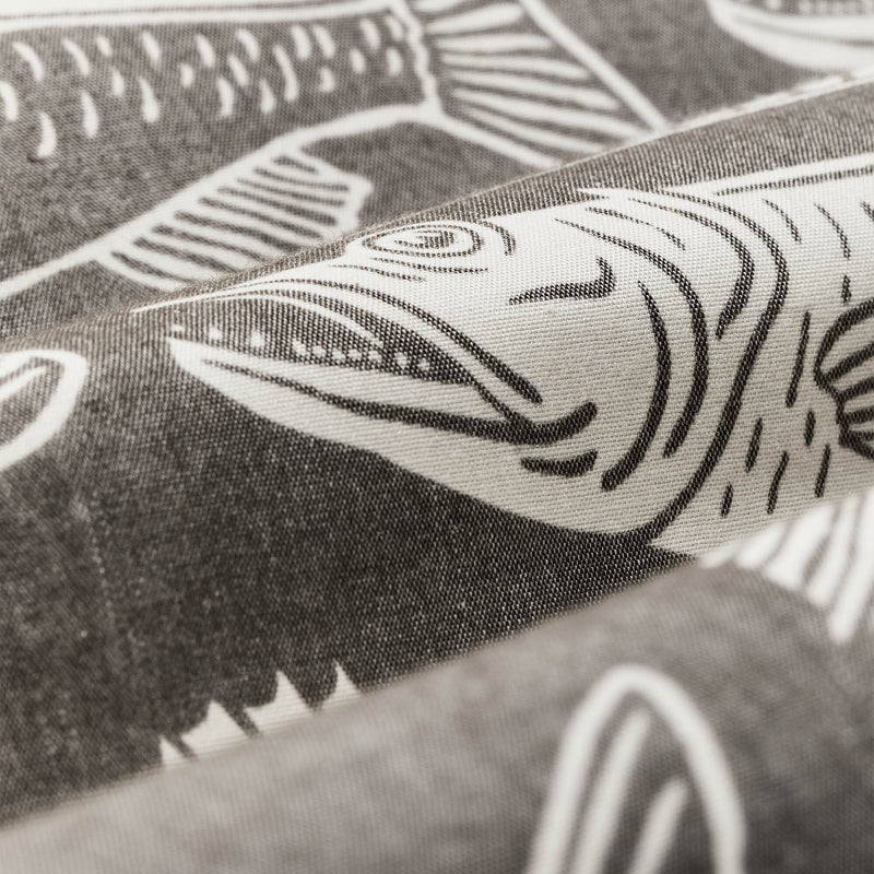 Twin lakes short sleeve sport shirt by Filson | Beluga / print (Gray)