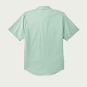 Twin lakes short sleeve sport shirt by Filson | Granite green (Blue)