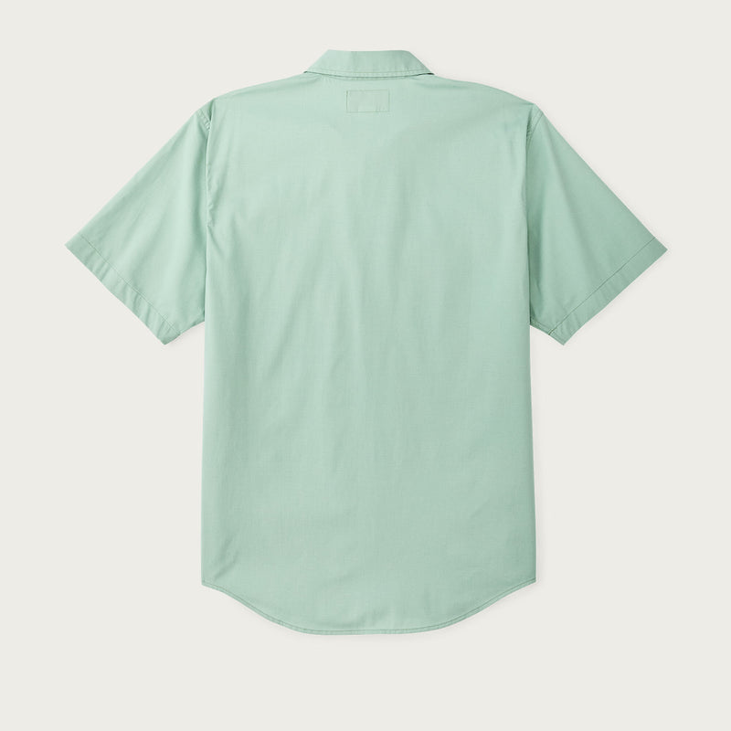 Twin lakes short sleeve sport shirt by Filson | Granite green (Blue)