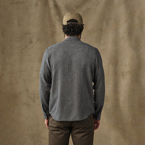 Rangeland flannel shirt by Filson | Navy / tan plaid (Gray)