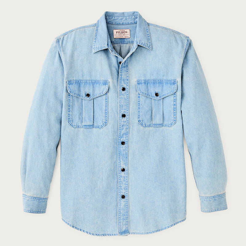 Denim guide shirt by Filson | Light indigo (Blue)