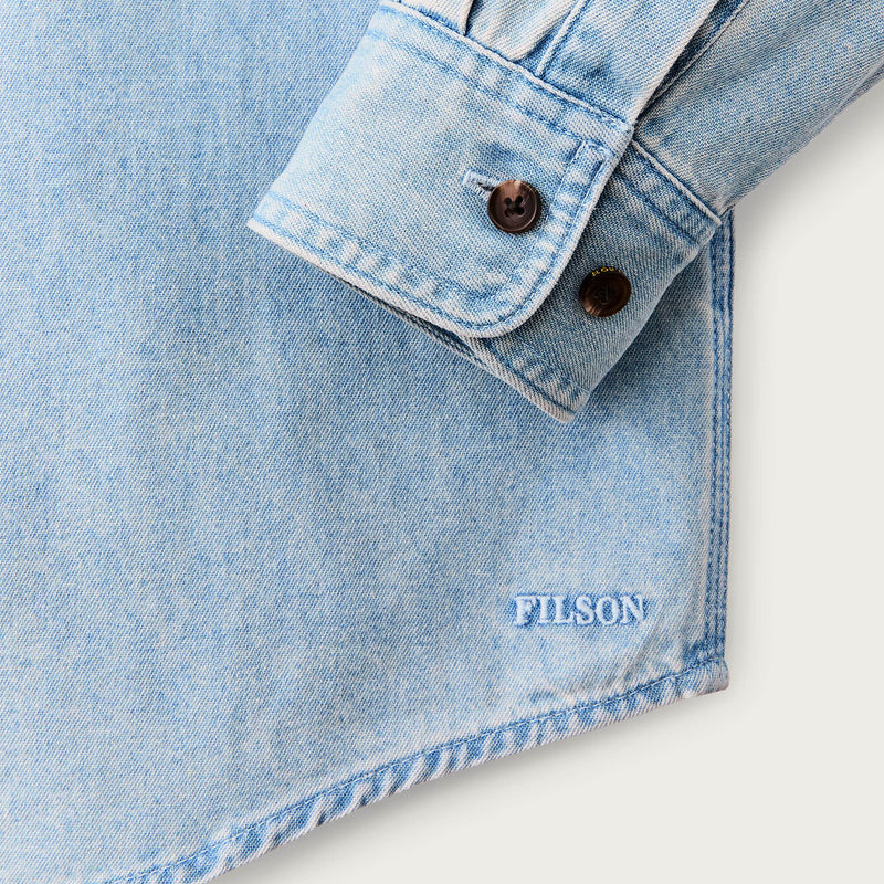 Denim guide shirt by Filson | Light indigo (Blue)