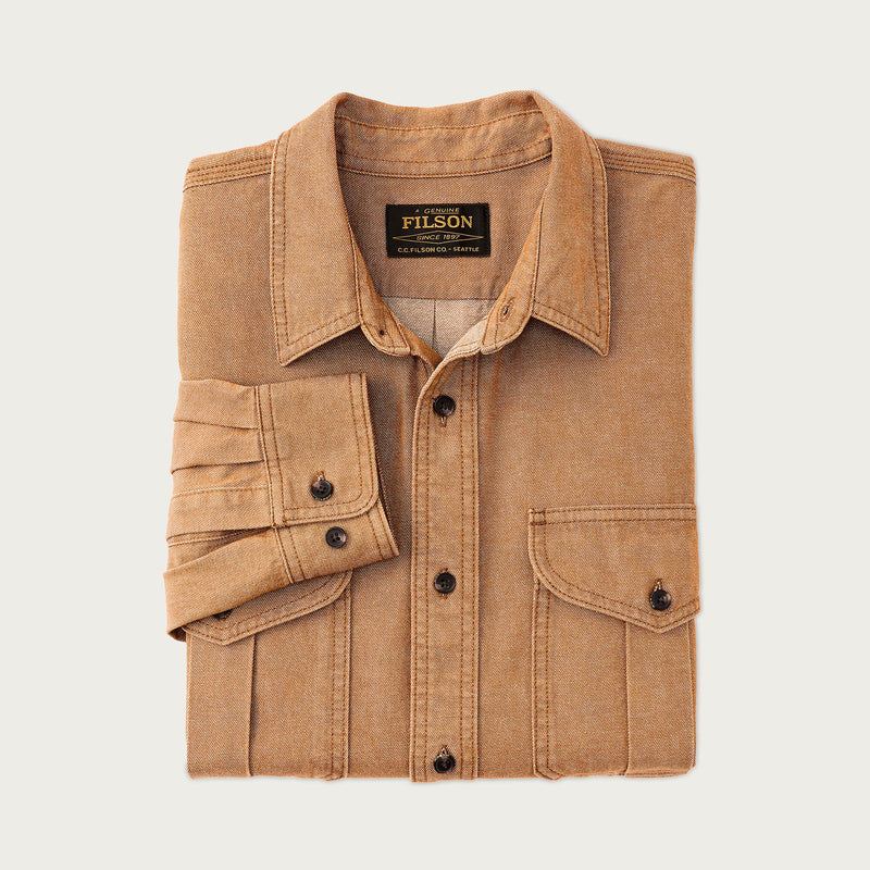 Denim guide shirt by Filson | Harvest tan (Beige)