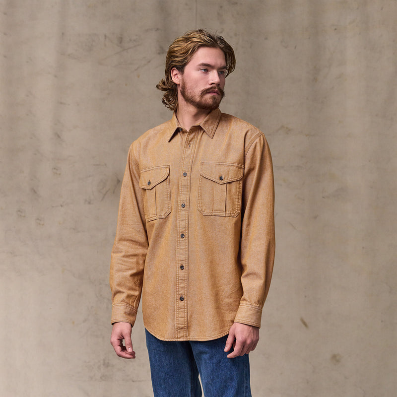 Denim guide shirt by Filson | Harvest tan (Beige)
