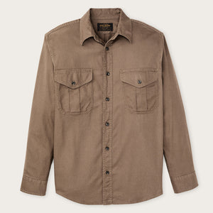 Lightweight alaskan guide shirt by Filson | Teak (Beige)