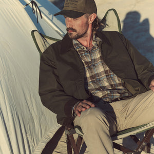 Lightweight alaskan guide shirt by Filson | Cream / blue / multi (Brown)