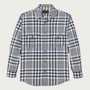 Lightweight alaskan guide shirt by Filson | Indigo multi plaid (Blue)