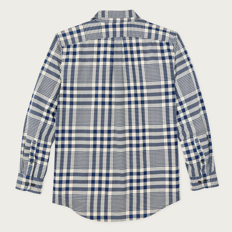 Lightweight alaskan guide shirt by Filson | Indigo multi plaid (Blue)
