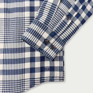 Lightweight alaskan guide shirt by Filson | Indigo multi plaid (Blue)