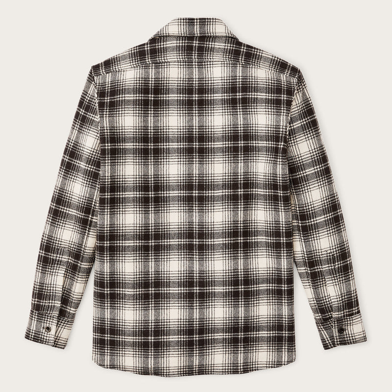 Chemise 1922 archive en laine par Filson | Cream / dark brown p (Beige)