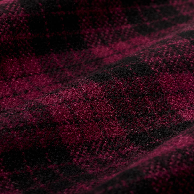 Chemise 1922 archive en laine par Filson | Deep crimson / black (Red)