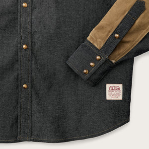 Chemise wild adventure wrangler x filson par Filson | Indigo (Blue)