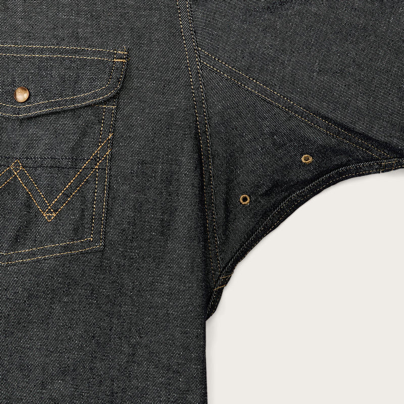Chemise wild adventure wrangler x filson par Filson | Indigo (Blue)