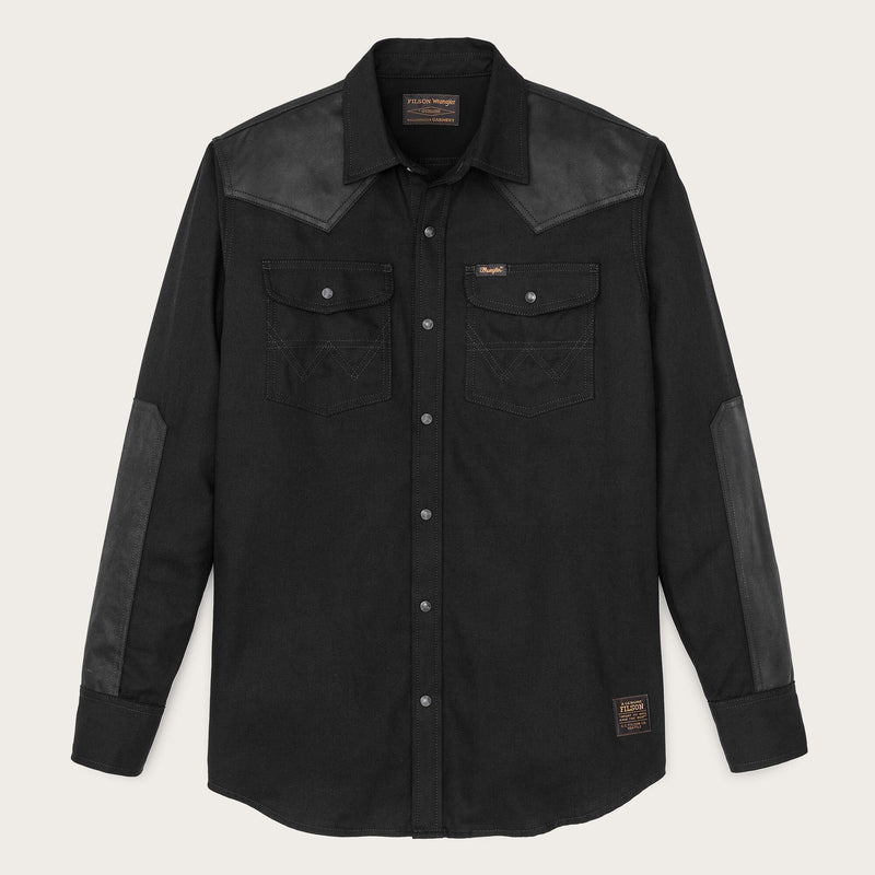 Chemise wild adventure wrangler x filson par Filson | Black (Black)