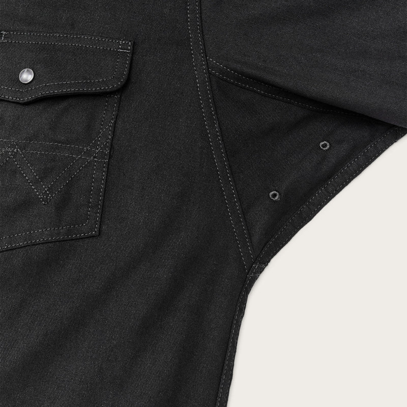 Chemise wild adventure wrangler x filson par Filson | Black (Black)