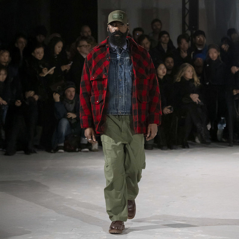 Chemise en laine filson x junya watanabe by Filson | Red / black (Red)