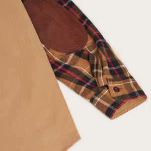 Chemise en coton à carreaux filson x junya watanabe par Filson | Brown/ red / black (Brown)