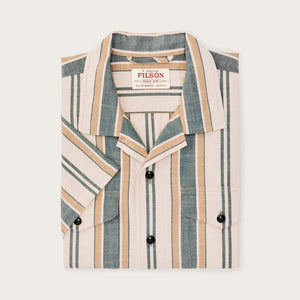 Chambray camp shirt by Filson | Natural / khaki (Green)