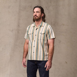 Chambray camp shirt by Filson | Natural / khaki (Green)