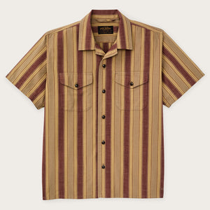 Chambray camp shirt by Filson | Brick / tan (Brown)