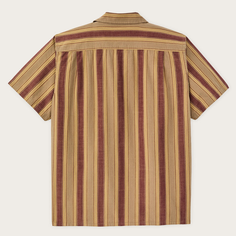 Chambray camp shirt by Filson | Brick / tan (Brown)