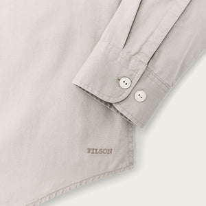 4.5-oz. twill shirt by Filson | Gray sky (Gray)