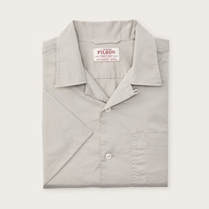 Short sleeve 4.5-oz. twill shirt by Filson | Gray sky (Gray)