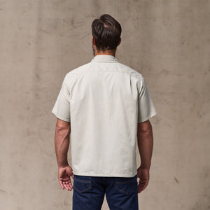 Short sleeve 4.5-oz. twill shirt by Filson | Gray sky (Gray)