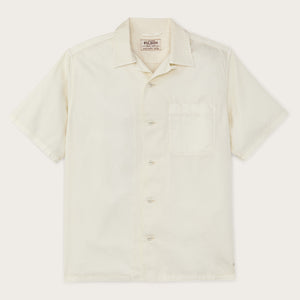 Short sleeve 4.5-oz. twill shirt by Filson | Ivory (White)