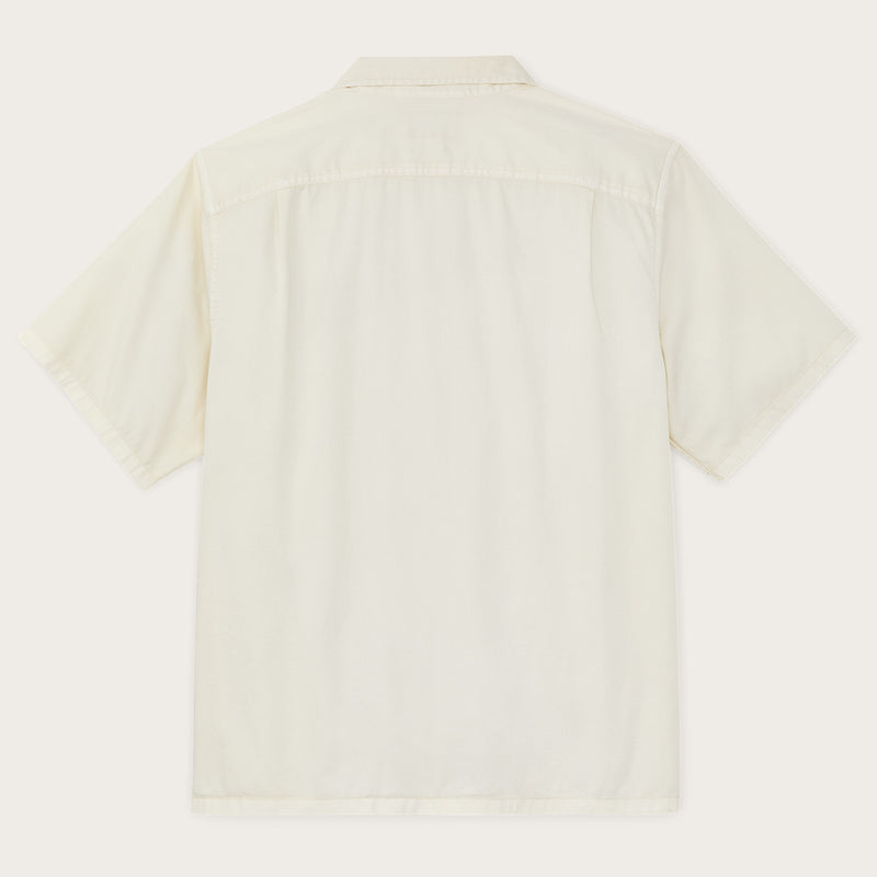 Short sleeve 4.5-oz. twill shirt by Filson | Ivory (White)
