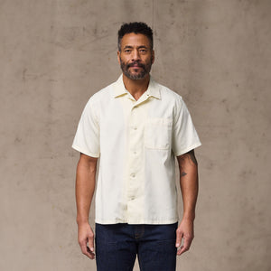 Short sleeve 4.5-oz. twill shirt by Filson | Ivory (White)